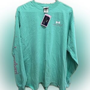 Simply Southern Women’s Aqua Long Sleeve Tee NWT